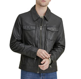 Greg Front Zip Trucker Jacket